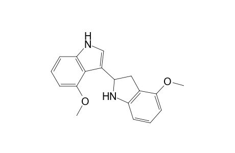 4-Methoxy-3-(4-methoxy-2,3-dihydro-1H-indol-2-yl)-1H-indole