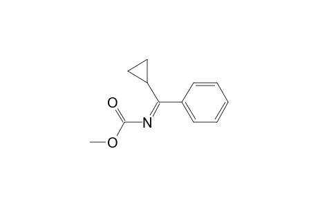 (NE)-N-[cyclopropyl(phenyl)methylene]carbamic acid methyl ester