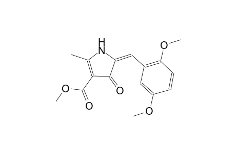1H-pyrrole-3-carboxylic acid, 5-[(2,5-dimethoxyphenyl)methylene]-4,5-dihydro-2-methyl-4-oxo-, methyl ester, (5E)-