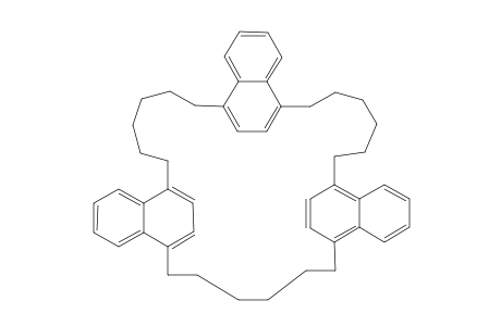 Trimer[[6]-(1,4)-naphthalenophane] isomer