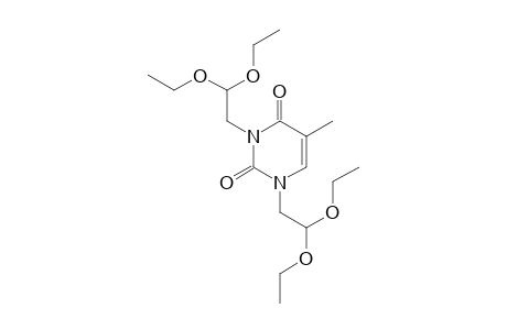 1,3-bis(2,2-diethoxyethyl)-5-methyl-pyrimidine-2,4-dione