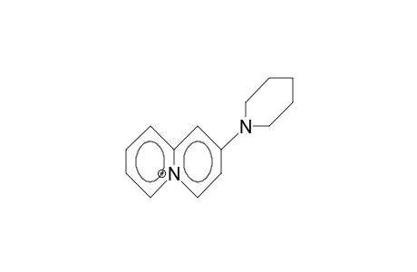 2-Piperidino-quinolizinium cation