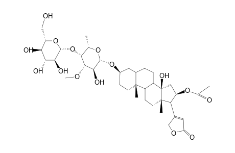 5alpha-OLEANDRIGENIN beta-D-GLUCOSYL-(1-4)-beta-D-DIGITALOSIDE