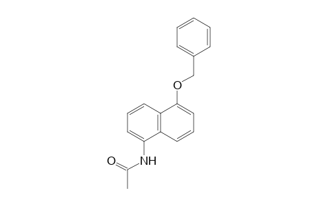 Acetamide, N-[5-(phenylmethoxy)-1-naphthalenyl]-