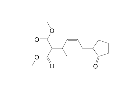 (Z)-Methyl 2-(methoxycarbonyl)-3-methyl-6-(2-oxocyclopentanyl)-4-hexenoate