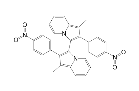 3,3'-Biindolizine, 1,1'-dimethyl-2,2'-bis(4-nitrophenyl)-