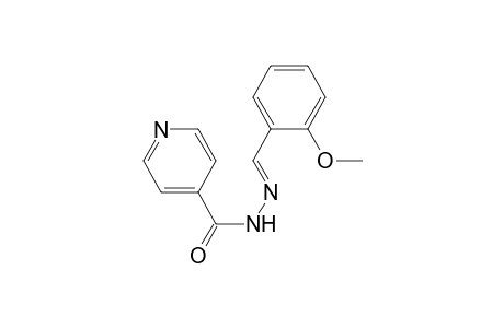 N'-[(E)-(2-Methoxyphenyl)methylidene]isonicotinohydrazide