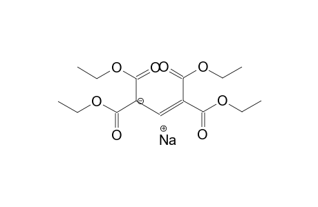 sodium 1,5-diethoxy-2,4-bis(ethoxycarbonyl)-1,5-dioxopent-3-en-2-ide
