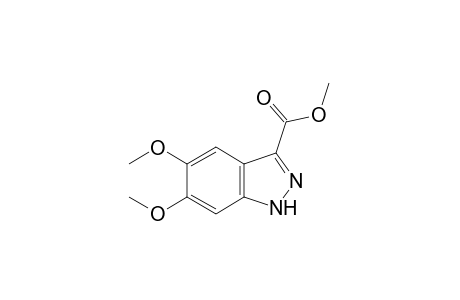 5,6-dimethoxy-1H-indazole-3-carboxylic acid methyl ester