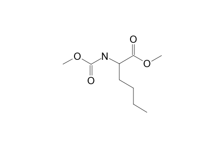 L-Norleucine, N-methoxycarbonyl-, methyl ester