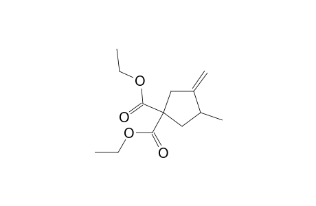 diethyl 3-methyl-4-methylene-cyclopentane-1,1-dicarboxylate