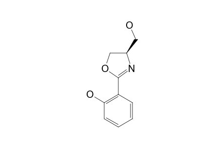 NOCAZOLINE_A;(R)-2-(2-HYDROXYPHENYL)-4-HYDROXYMETHYL-4,5-DIHYDROOXAZOLE