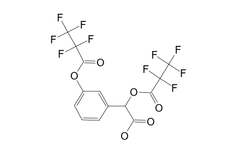 3-Hydroxymandelic acid, di(pentafluoropropionyl) ether