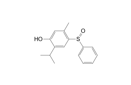 2-Isopropyl-5-methyl-4-(phenylsulfinyl)phenol