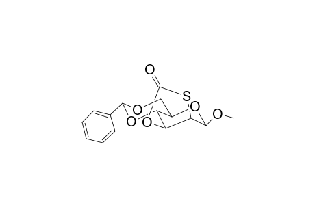 Methyl 4,6-O-Benzylidene-2,3-S,O-carbonyl-2-thio-.beta.,D-Man