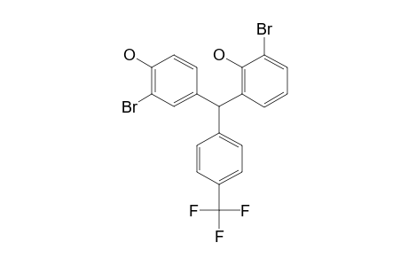 3,3'-DIBROMO-4''-TRIFLUOROMETHYL-2,4'-DIHYDROXYTRIPHENYLMETHANE