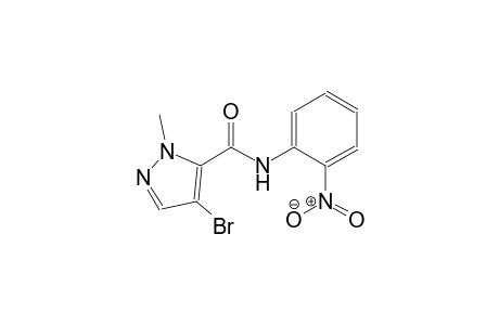 4-bromo-1-methyl-N-(2-nitrophenyl)-1H-pyrazole-5-carboxamide