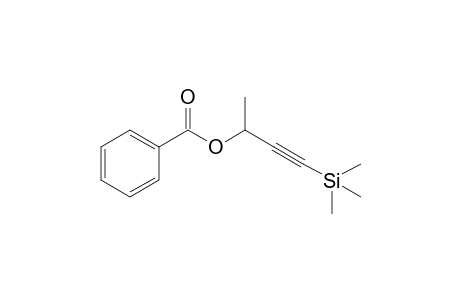 4-Trimethylsilylbut-3-yn-2-yl benzoate