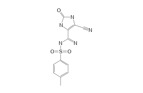 N-[(5-CYANO-2-OXOIMIDAZOLIDIN-4-YL)-IMINOMETHYL]-PARA-TOLUENESULFONAMIDE