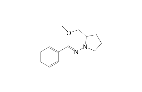 (S)-(-)-1-Benzylideneamino-2-(methoxymethyl)pyrrolidine