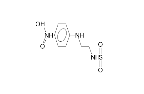 N-methylsulfonyl-N'-(4-nitrophenyl)ethylenediamine