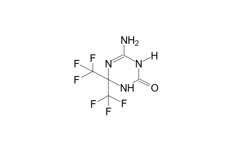 4-AMINO-6,6-BIS(TRIFLUOROMETHYL)-1,3-DIHYDRO-S-TRIAZIN-2-ONE