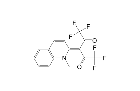 2,4-Pentanedione, 1,1,1,5,5,5-hexafluoro-3-(1-methyl-2(1H)-quinolinylidene)-