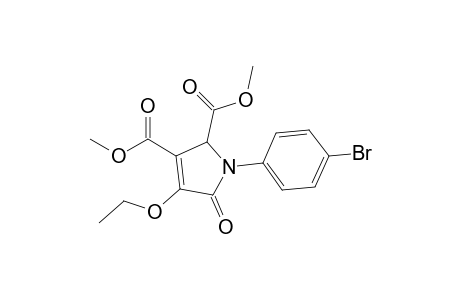1-(4-bromophenyl)-4-ethoxy-5-keto-3-pyrroline-2,3-dicarboxylic acid dimethyl ester