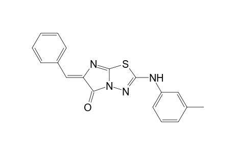 2-(3-Methylphenylamino)-6-(benzylidene)imidazo[2,1-b]-1,3,4-thiadiazol-5(6H)-one