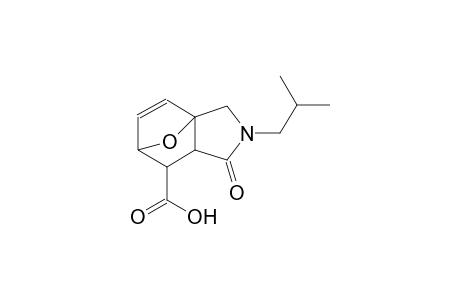 3-isobutyl-4-oxo-10-oxa-3-azatricyclo[5.2.1.0~1,5~]dec-8-ene-6-carboxylic acid