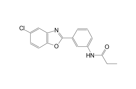 propanamide, N-[3-(5-chloro-2-benzoxazolyl)phenyl]-