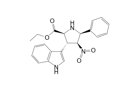 endo-2-Ethoxycarbonyl-3-(indol-3-yl)-5-phenylpyrrolidine
