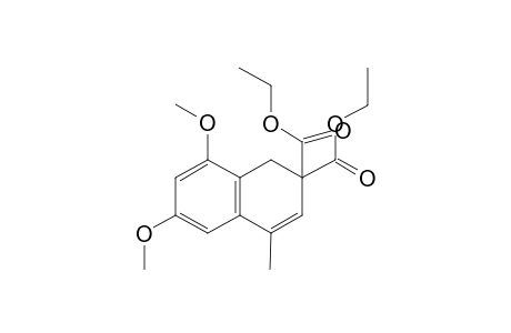 1,2-Dihydro-6,8-dimethoxy-4-methyl-2,2-naphthalenedicarboxylic acid diethyl ester