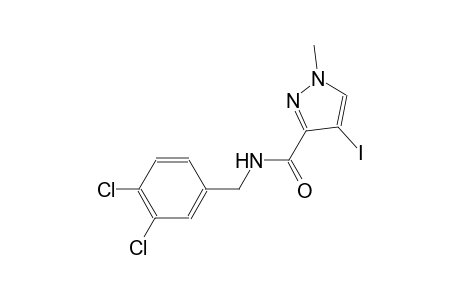 N-(3,4-dichlorobenzyl)-4-iodo-1-methyl-1H-pyrazole-3-carboxamide