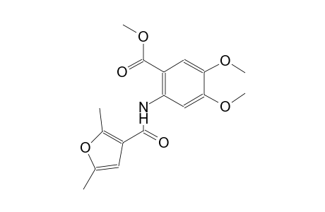 benzoic acid, 2-[[(2,5-dimethyl-3-furanyl)carbonyl]amino]-4,5-dimethoxy-, methyl ester