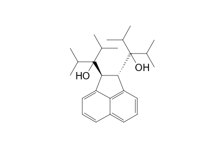 trans-3,3'-(1,2-Dihydroacenaphthylene-1,2-diyl)bis(2,4-dimethylpentan-3-ol)