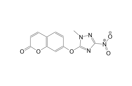 7-[(1-methyl-3-nitro-1H-1,2,4-triazol-5-yl)oxy]-2H-chromen-2-one