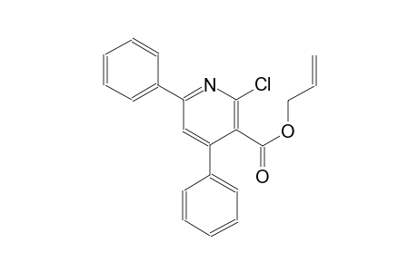 3-pyridinecarboxylic acid, 2-chloro-4,6-diphenyl-, 2-propenyl ester