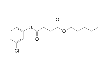 Succinic acid, 3-chlorophenyl pentyl ester