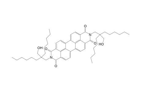 2,9-bis[2'-Hexyl-2'-(hydroxymethyl)octyl]-anthra[2,1,9-def : 6,5,10-d'e'f']diisoquinoline-1,3,8,10-tetraone