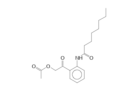 3-Oxapentane-1,4-dione, 1-(2'-(octanoylamino)phenyl)-