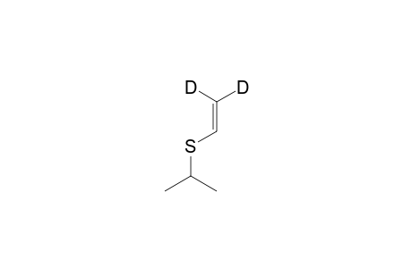 2-(Ethenylthio)propane-2',2'-D2