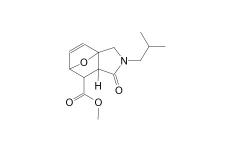 methyl (1S,5R,7R)-3-isobutyl-4-oxo-10-oxa-3-azatricyclo[5.2.1.0~1,5~]dec-8-ene-6-carboxylate