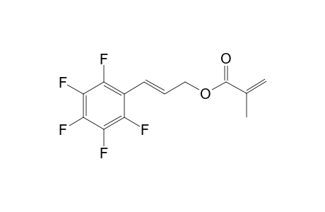 (E)-3-(pentafluorophenyl)allyl methacrylate