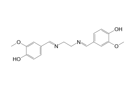 4,4'-[ethylenebis(nitrilomethylidyne)]bis[2-methoxyphenol]