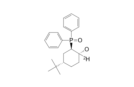 R-4-TERT.-BUTYL-TRANS-2-(DIPHENYLPHOSPHINOYL)-CYCLOHEXAN-CIS-1-OL-1-D