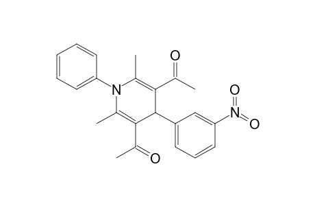 3,5-Diacetyl-2,6-dimethyl-4-(3'-nitrophenyl)-1-phenyl-1,4-dihydropyridine