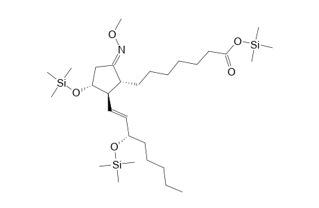 Prostaglandin E1 methyloxime TMS ester di-TMS ether