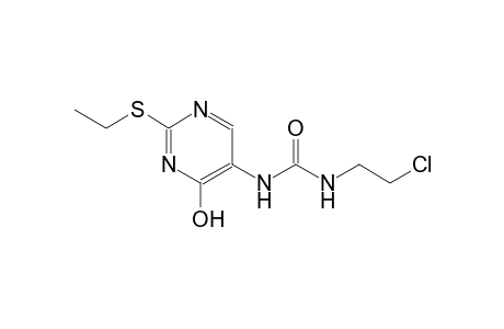 N-(2-chloroethyl)-N'-[2-(ethylsulfanyl)-4-hydroxy-5-pyrimidinyl]urea