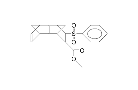 3-Carbomethoxy-2-phenylsulfonyl-2,3-dihydro-syn-sesquinorbornatriene